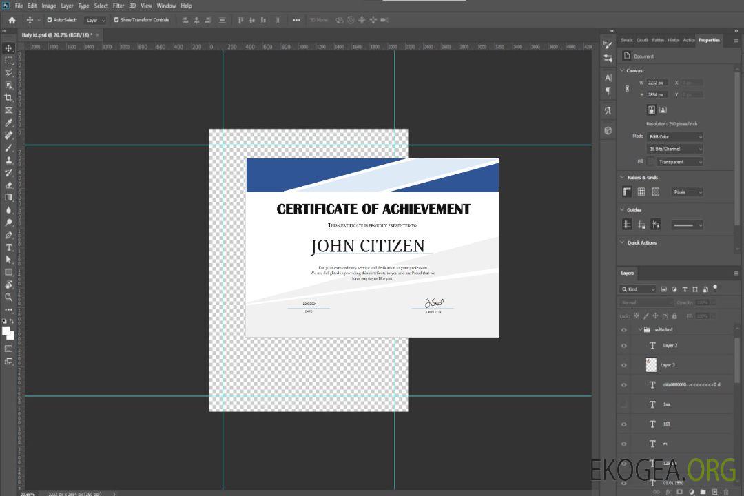 Certificat de réussite d'un employé des États-Unis template